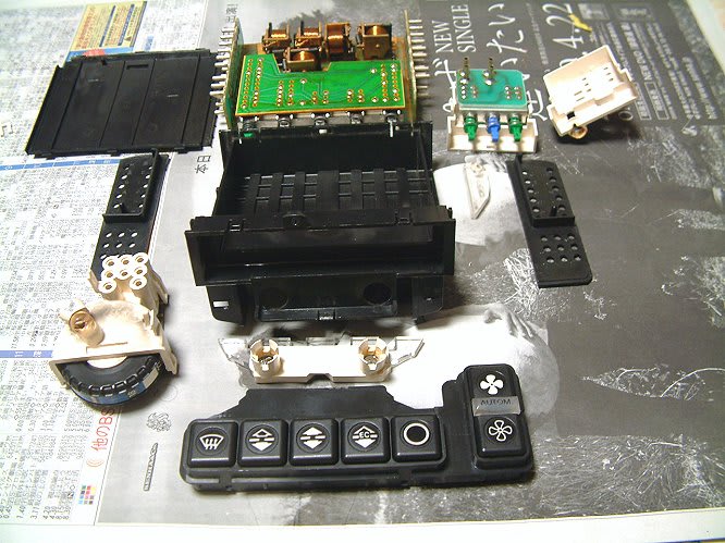 MB R107 イルミ照明LED化（番外編：クライメート