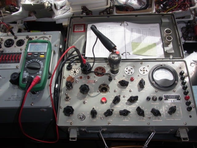 フジソク、 VGM-6 真空管試験機 - テレビ修理-頑固親父の修理日記 フジソク、 VGM-6 真空管試験機 - テレビ修理-頑固親父の修理日記