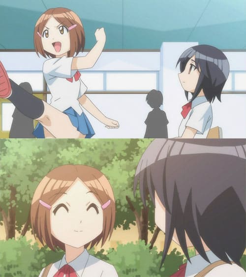 11年夏アニメ 森田さんは無口 第1話の感想文 高崎blog 室内装飾