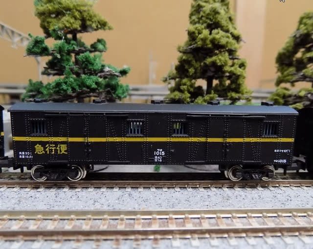 TOMYと河合商のワキ1000系貨車で組成した高速貨物列車 TOMYと河合商のワキ1000系貨車で組成した高速貨物列車