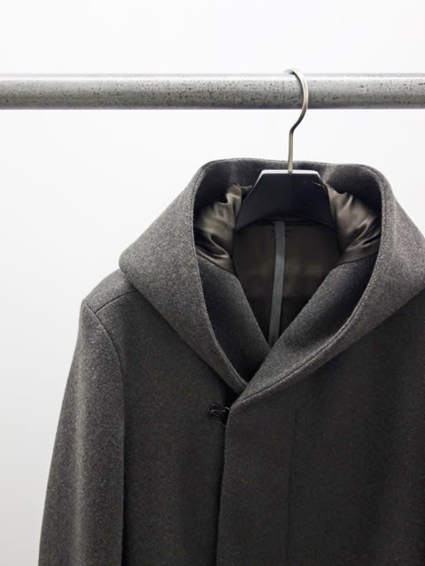 KAZUYUKI KUMAGAI 17-18 AW / HOODED ZIP-UP COAT - ATTACHMENT KAZUYUKI KUMAGAI 17-18 AW / HOODED ZIP-UP COAT - ATTACHMENT
