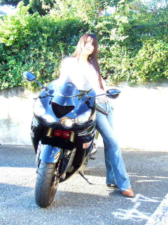 Puig レーシングスクリーン装着♪ - ZZR1400 PHANTOM Ninja 黒影