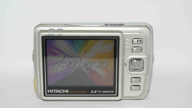 日立リビングサプライ i.mega HDC-401 レッド - デジタルカメラ