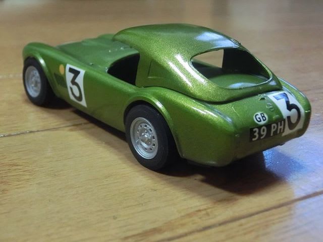 1/32 60年代レベルスロットボディ改造 ACコブラ289ルマンハード
