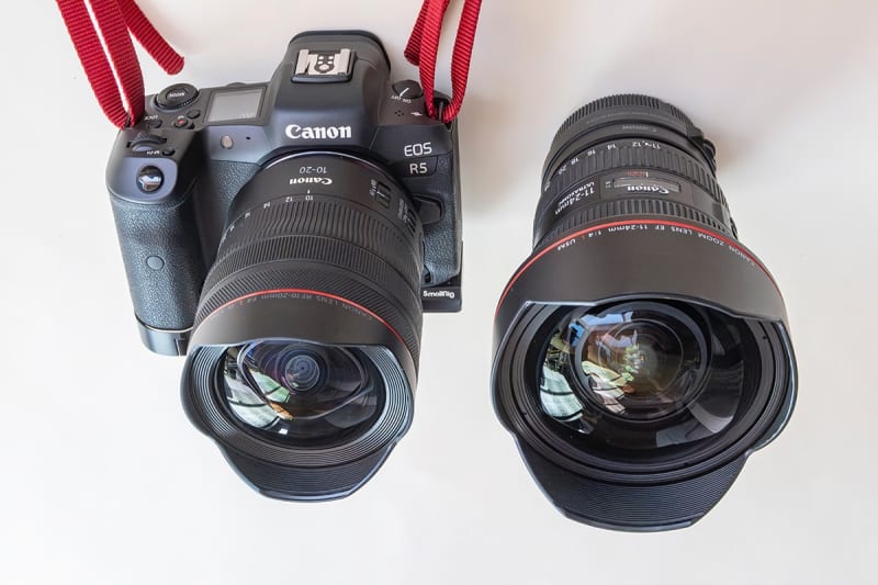 CANON RF10-20mm F4 L IS STMとEF11-24mm F4L USMについて CANON RF10-20mm F4 L IS STMとEF11-24mm F4L USMについて