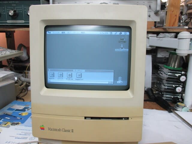 Macintosh Classic IIのコンデンサ交換 - あだちの再生工房 日記2 Macintosh Classic IIのコンデンサ交換 - あだちの再生工房 日記2