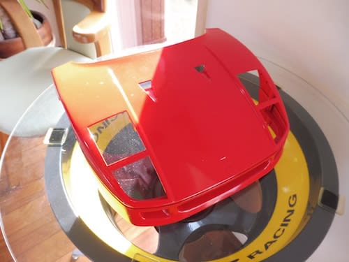 ポケール1/8FerrariF40 - Studio_Rosso 1/43 自動車模型制作日記1 ポケール1/8FerrariF40 - Studio_Rosso 1/43 自動車模型制作日記1