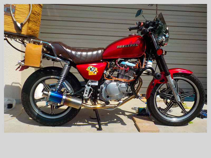 GN125にGZシート付くかな?遊んじゃいます! No,1 GN125にGZシート付くかな?遊んじゃいます! No,1