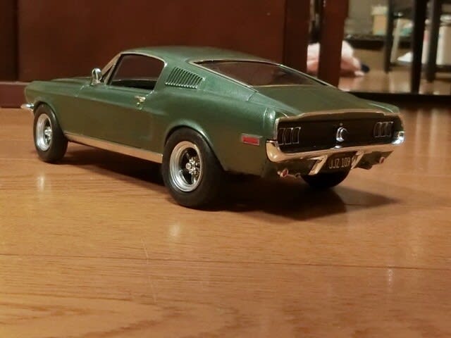 1/25レベル フォードマスタング1968 ブリット 完成