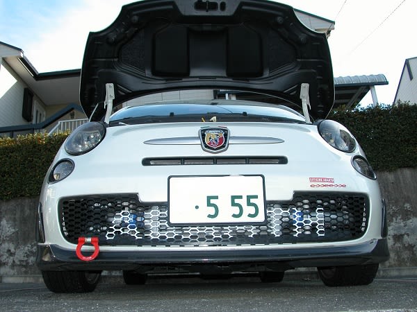 アバルト用前置きインタークーラー相乗り受注 - MT-DRACO アバルト用前置きインタークーラー相乗り受注 - MT-DRACO
