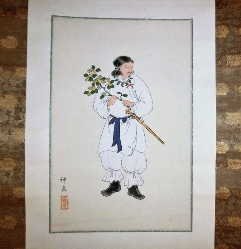 日本画　徳岡神泉作　花　10号　絹本 徳岡神泉「芍薬図」の買取・査定は美術のプロにお任せ下さい