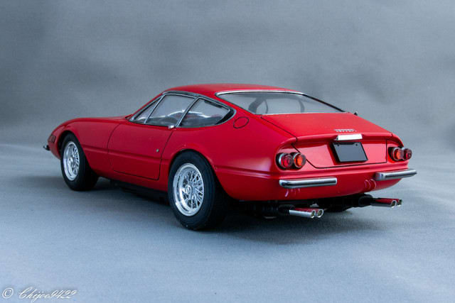 フジミ製 フェラーリ365GTB/4 Daytona オリジナルデザイン製作完成品 