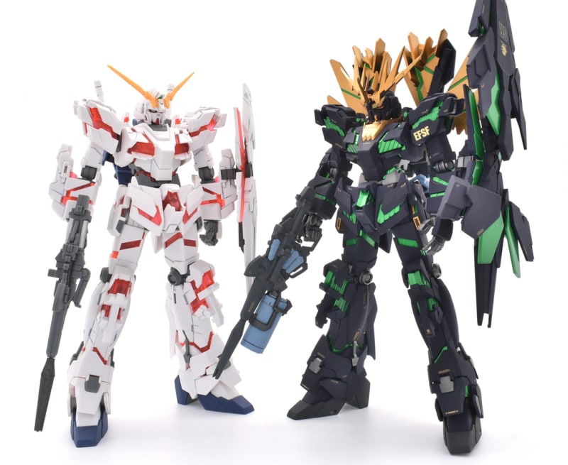 HGUCバンシィ・ノルン(デストロイモード)完成 - 仁ちゃん家 ～ガンプラ作りたい建築系サラリーマンの部屋～