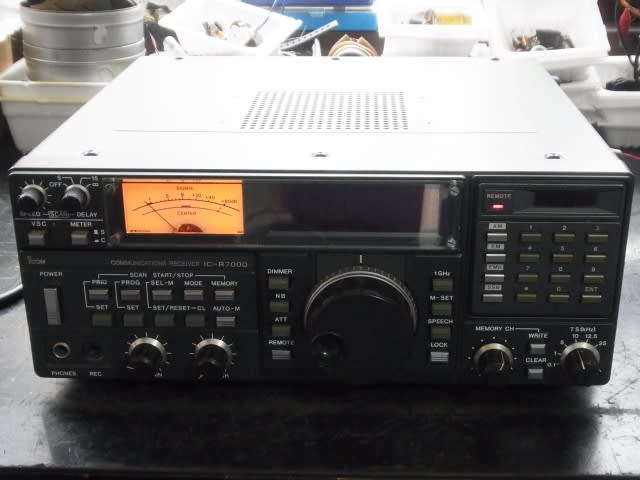 ICOM, IC-R7000 - テレビ修理-頑固親父の修理日記 ICOM, IC-R7000 - テレビ修理-頑固親父の修理日記
