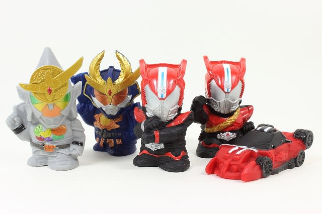 楽天市場】食玩 仮面ライダーキッズ「仮面ライダーW登場!」編 全