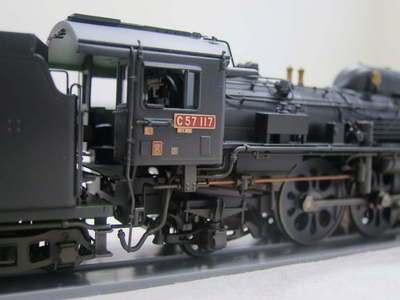C57 スチーム機関車 C57117 模型 C57117 HO1067(1/87 12mm) | Models IMON