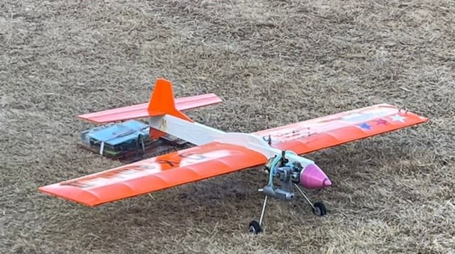 Uコン機、木村模型のオオカミII - ラジコン、Uコン、飛ばせば青春