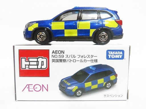 イオン限定トミカ フォレスター英国警察 - お気楽忍者のブログ