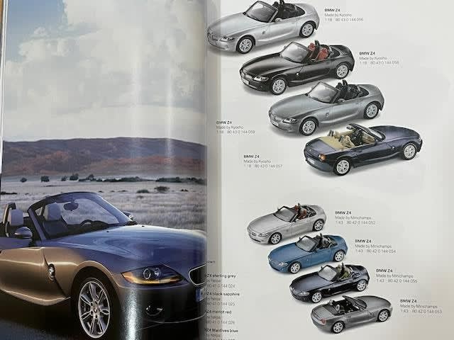 感動! BMWによるミニカーカタログを入手！ - blue deco design lab