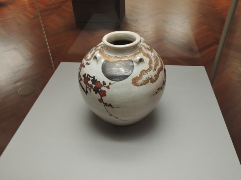 氷梅柄の茶壺、中国民国時代、蓋つき、骨董品-