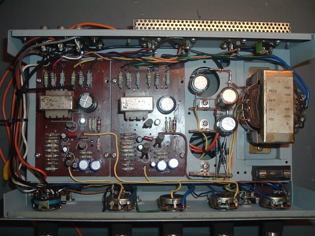 古いトランジスタアンプ(Sound SAQ-202)のレストア・改造(Part2