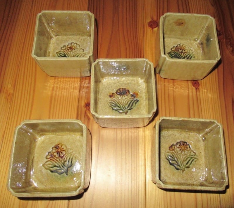 江戸期 黄瀬戸鉢 黒田陶々庵極めの逸品 勿体ない s845