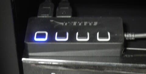 DIGAに外付けHDDを2台接続（切り替え式）。（Panasonic DIGA DMR