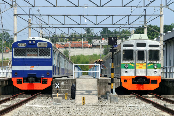 JABODETABEK103系の方向幕 - Asian Railway Plaza