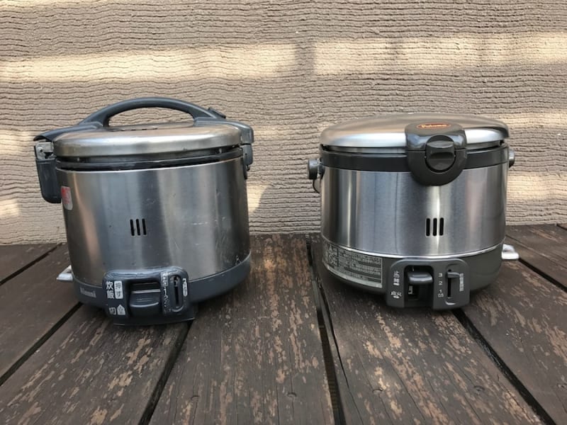 こがまるくん vs パロマ☆ キャンプ用ガス炊飯器比較 - スローで