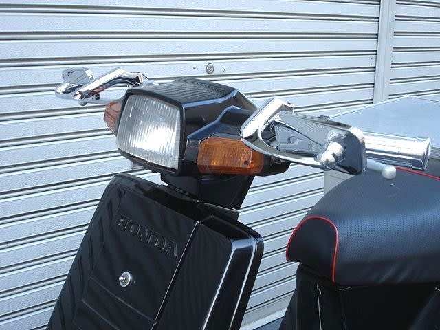 ホンダジャイロキャノピー あたる メッキバックミラー（左右セット）