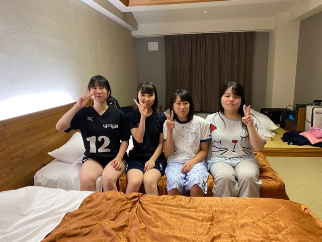 女子中学 修学旅行 宿 修学旅行18 部屋の様子 - 標津町立標津中学校