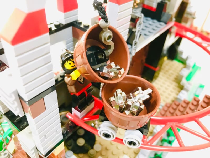 ☆LEGO 7036【ドワーフの武器工場】をウルフ盗賊団モデルに