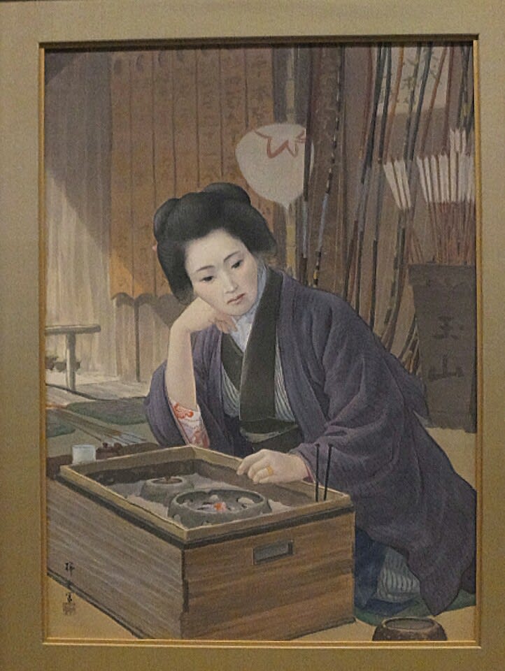 秋の絵画、梶原緋佐子 - 京都で定年後生活