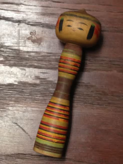 いがぐり頭。（こけし 阿部治助？ 工人） - とある骨董店主の、、