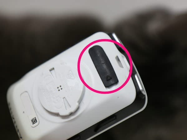 GARMIN Edge® 520J《修理編》 ～無くした「USBキャップ」の交換