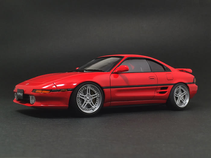 1/24 TOYOTA MR2 SW20（フジミ）完成 - Dig it ちゃぶ台カー