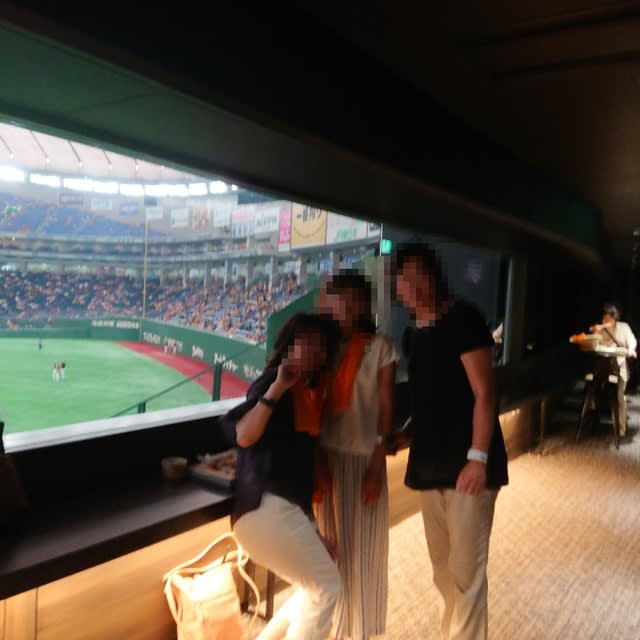ブログ190728 従姉が東京にやって来た！～東京ドームで野球観戦 巨人vs ...