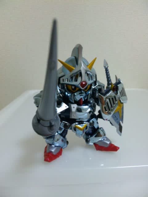 SDX 騎士ガンダム烈伝版メッキバージョン代行レビュー