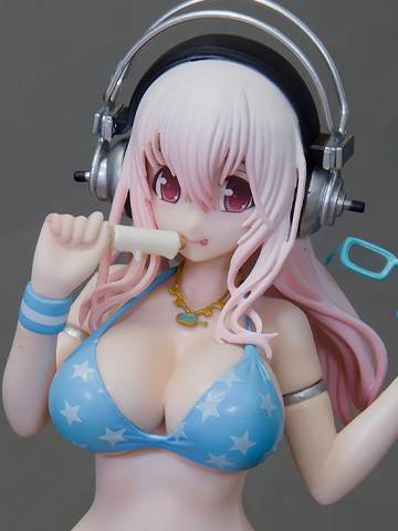 タイトー「すーぱーそに子 サマービーチフィギュア」撮影