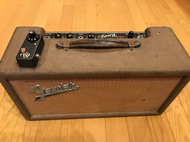 Fenderブラックフェース期アンプのスプリングリバーブ再現ペダル Fenderブラックフェース期アンプのスプリングリバーブ再現ペダル
