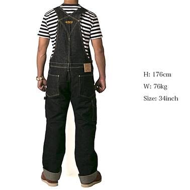 Iron Heart】805 - 21oz. selvedge overalls - MotoGuzzi Iron Heart】805 - 21oz. selvedge overalls - MotoGuzzi
