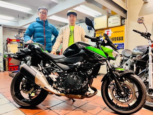 【70％OFF】 2025/02/27◇家族の真ん中にバイク(*'▽')！「Z250」納車です ジャケット・アウター