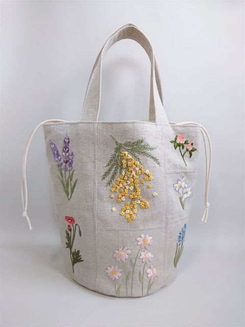 個々に存在感、刺繍パッチワークバッグ、第一弾 - Vastra-daの裏側