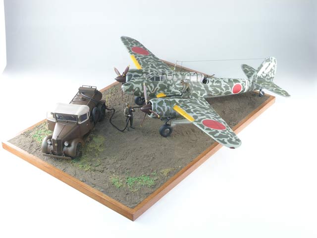 ハセガワ 1/48 川崎 キ45改 二式複座戦闘機 屠龍 甲型 w/いすず