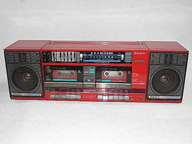 SONY, CFS-W600 TV/FM/AM Stereo Cassette-Corder - テレビ修理-頑固 