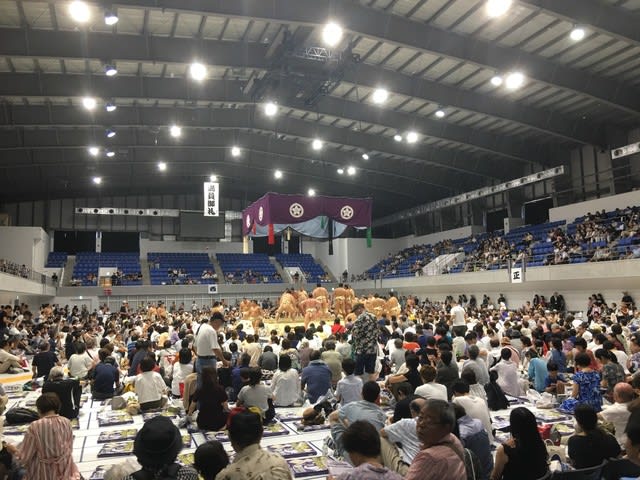 大相撲立川場所」 in 「立川立飛アリーナ」 - 立川湯屋敷梅の湯