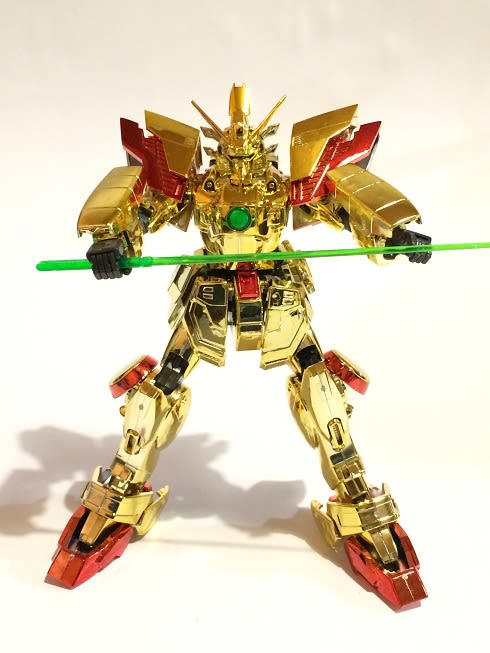 中古】【未組立】HG 1/100 シャイニングガンダム メッキVer