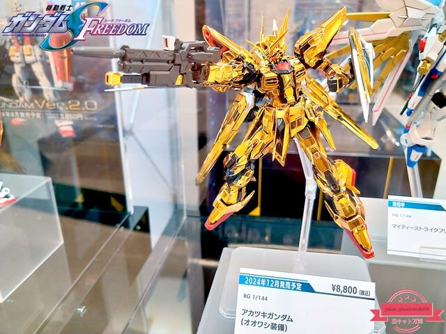 □RG 1/144 アカツキガンダム(オオワシ装備)、リポート □RG 1/144 アカツキガンダム(オオワシ装備)、リポート
