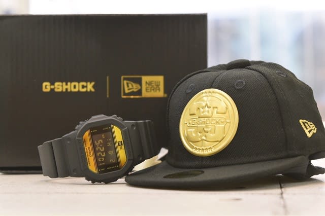 G-SHOCK×NEW ERA®(ニューエラ)」35周年限定コラボモデルが届き G-SHOCK×NEW ERA®(ニューエラ)」35周年限定コラボモデルが届き