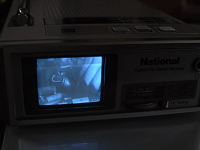 ナショナル TR-1020 - テレビ修理-頑固親父の修理日記 ナショナル TR-1020 - テレビ修理-頑固親父の修理日記